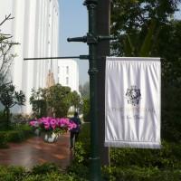 Die Allee entlang zum Eingang
