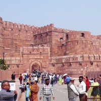 Das Rote Fort in Agra